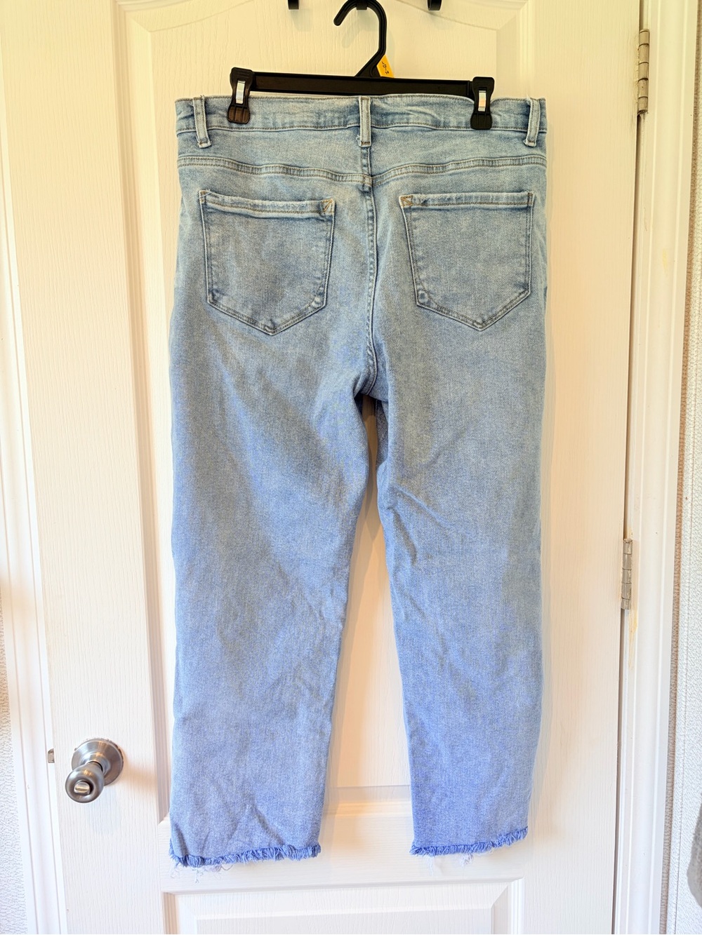 Kensie Light Blue Straight Leg Jeans - Picture 2 of 2